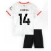 Maillot de foot Liverpool Federico Chiesa #14 Troisième vêtements enfant 2024-25 Manches Courtes (+ pantalon court)